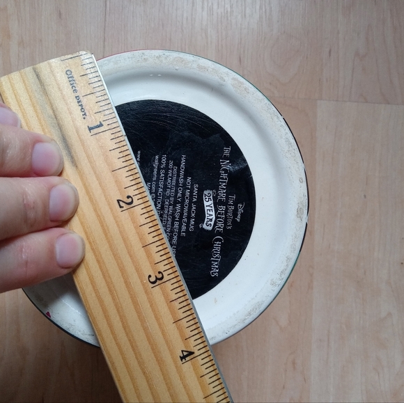 4/$15 Disney NIGHTMARE BEFORE CHRISTMAS Santa Jack Mug 25 Anniversary 3D Spinner - Picture 8 of 13